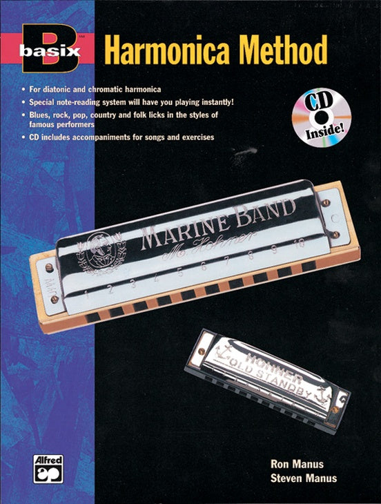 ALFRED 0016605 Basix®: Harmonica Method [Harmonica]