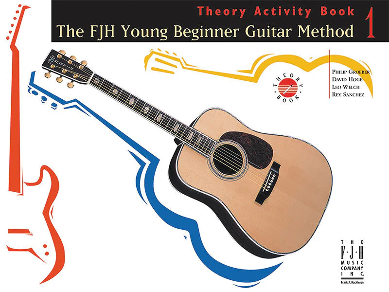 ALFRED 98G1017 The FJH Young Beginner Guitar Method, Theory Activity Book 1: Primer Guitar Book