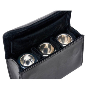 Protec A272 Trombone/Alto Saxophone/Clarinet Mouthpiece Pouch -Leatherette, 3-Piece (Black) - Ray's Midbell Music