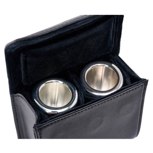 Protec A273 Tuba/Tenor Saxophone Mouthpiece Pouch - Leatherette, 2-Piece (Black) - Ray's Midbell Music
