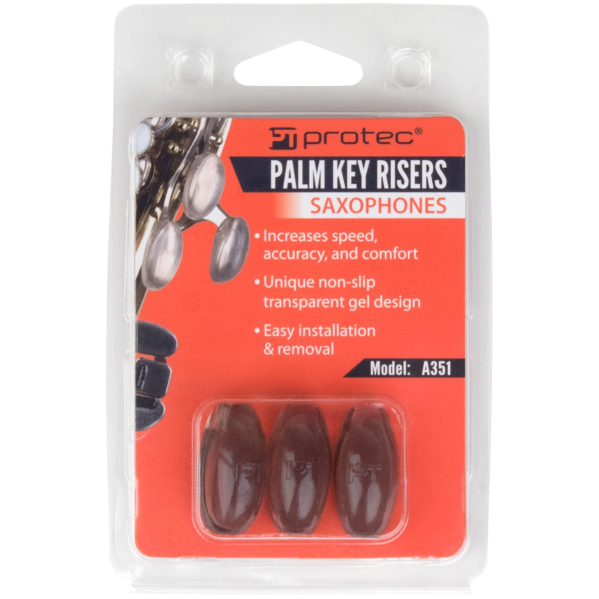 Protec A351 Sax Palm Key Risers