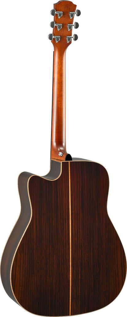 Yamaha A3R TBS Folk Cutaway A/E Guitar with Solid Sitka Spruce Top, A.R.E., Solid Rosewood B&S, SRT System71 Piezo/Preamp, Hard Bag, Tobacco Sunburst