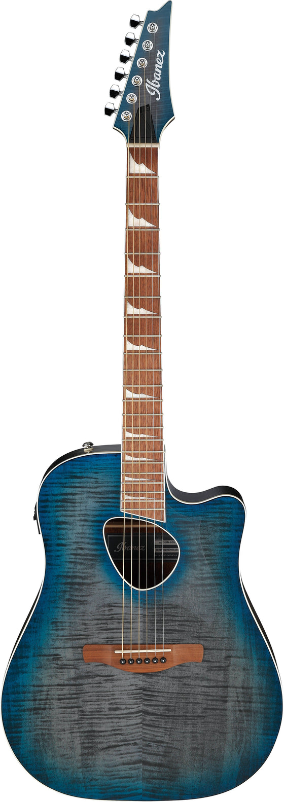 Ibanez ALT30FMBDB Alt Series Cutaway A/E Guitar (Blue Doom Burst)
