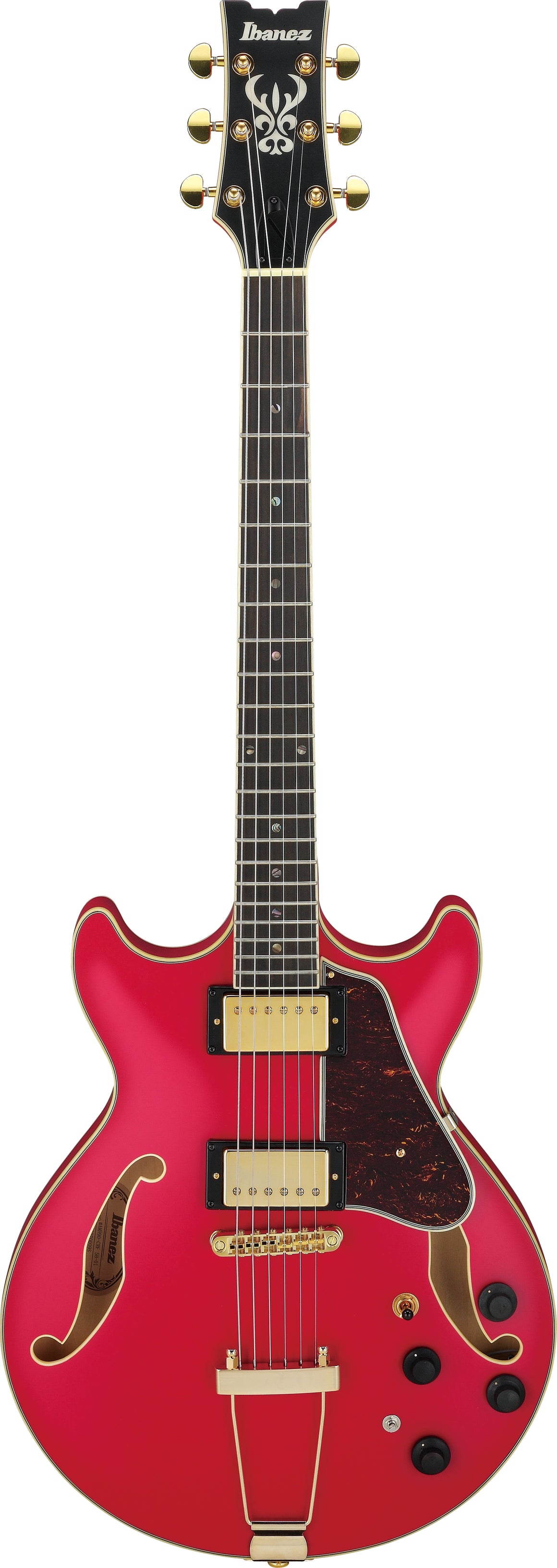 Ibanez AMH90CRF Artcore Expressionist Series Hollowbody Electric Guitar (Cherry Red Flat)