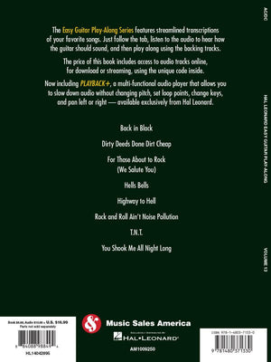 HAL LEONARD 14042895 AC/DC - Easy Guitar Play-Along Volume 13 - Ray's Midbell Music