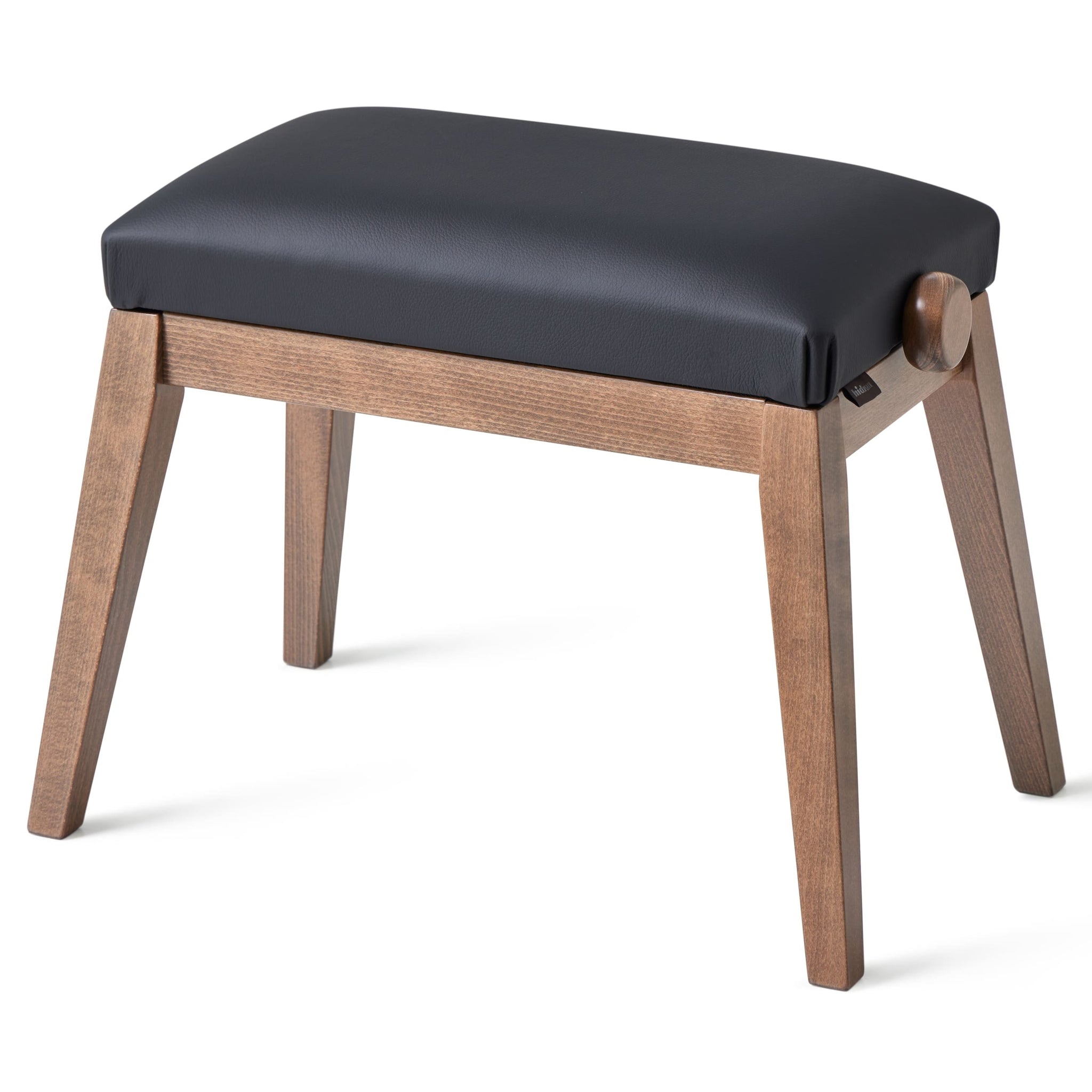 CASIO BG50BK Height Adjustable Kobe Bench by Hidrau (Black) European Beech Wood