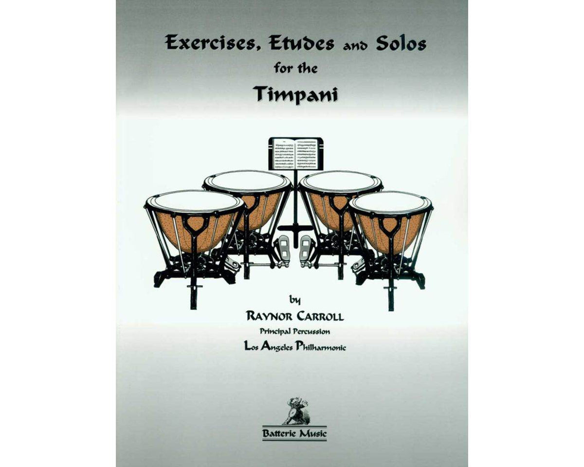 CARL FISCHER BT1500 Exercises Etudes and Solos for Timpani - Ray's Midbell Music