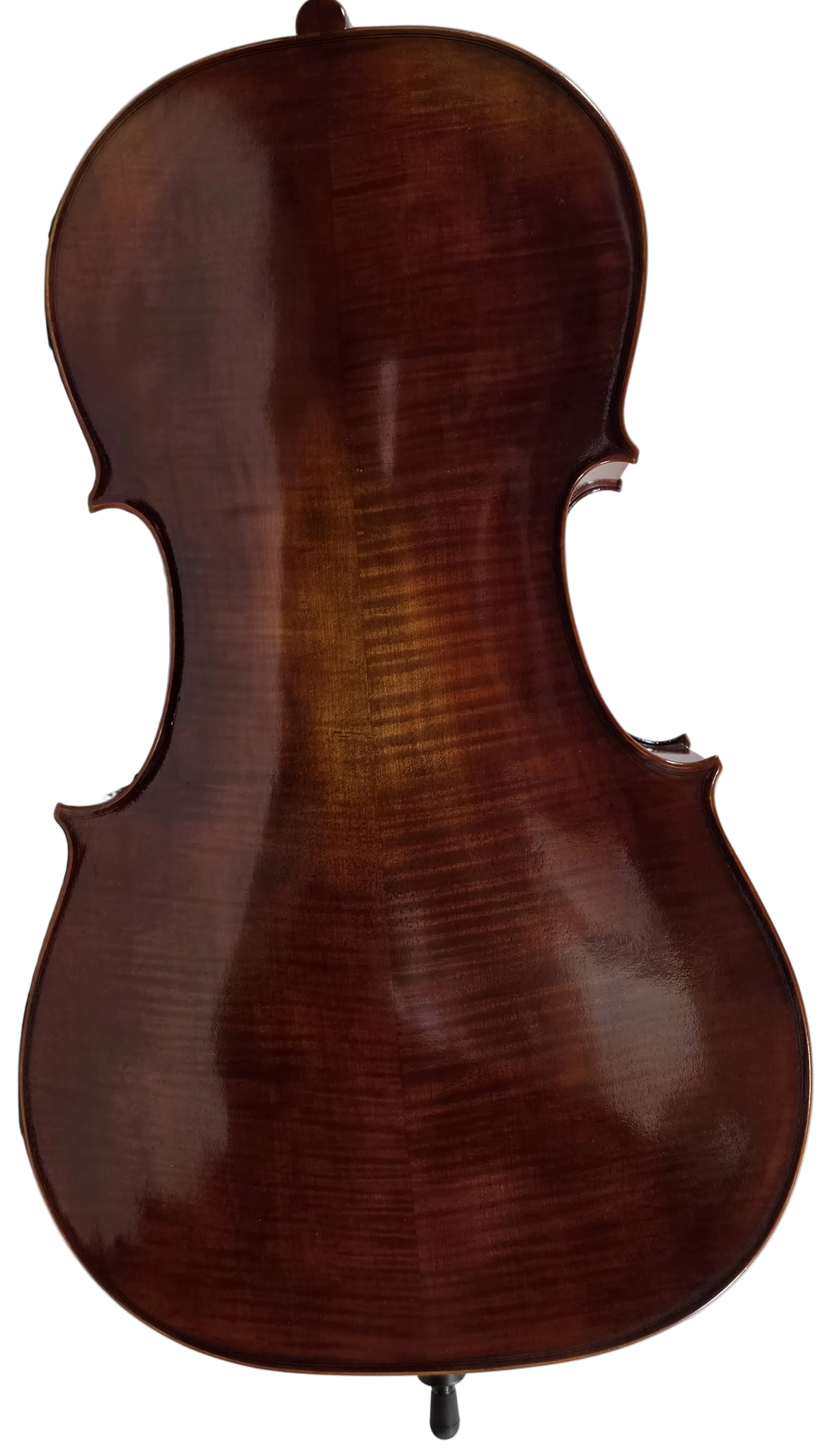 Cedar Music CBCLO44OFT 4/4 Cello with French Bridge, Bow, and Gig Bag