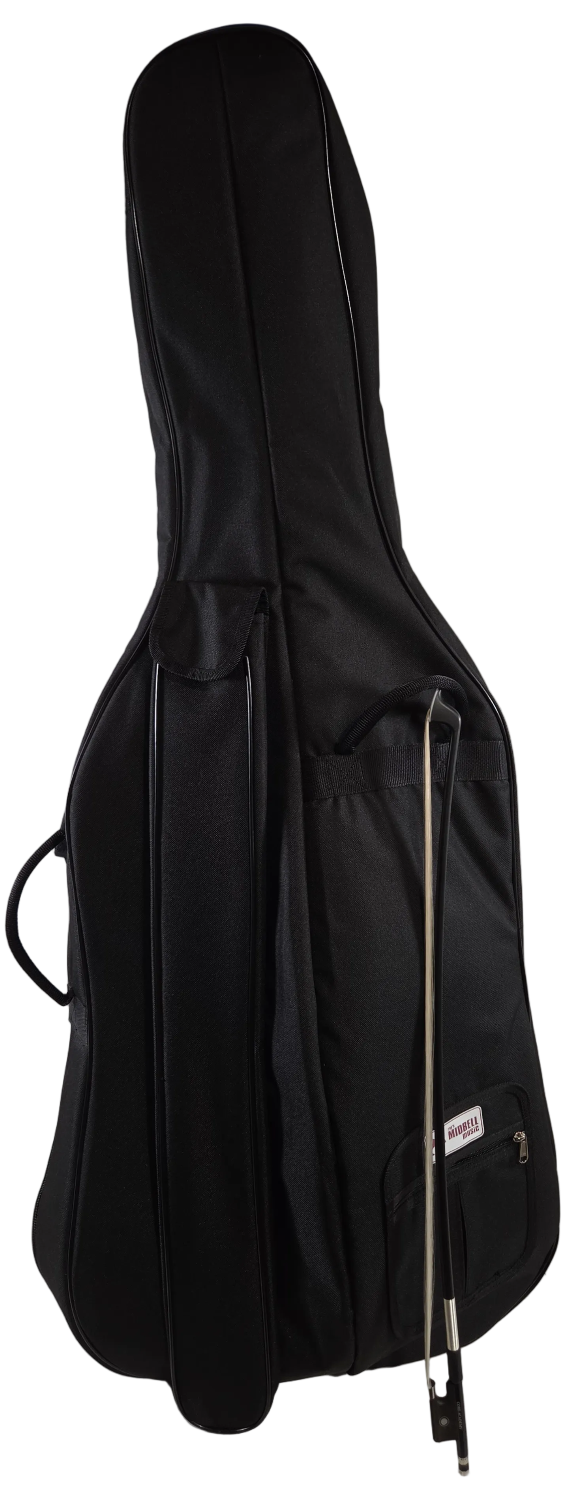 Cedar Music CBCLO44OFT 4/4 Cello with French Bridge, Bow, and Gig Bag