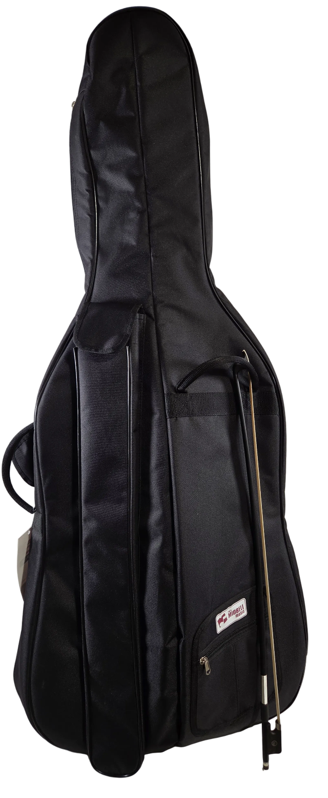 7/8 Cello with French Bridge, Bow, and Gig Bag - CCCLO78OFT