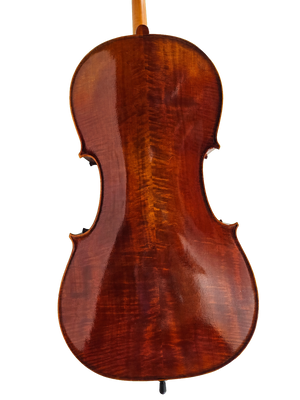 Cedar Music CDCLO44OFT 4/4 Cello with French Bridge, Bow, and Gig Bag
