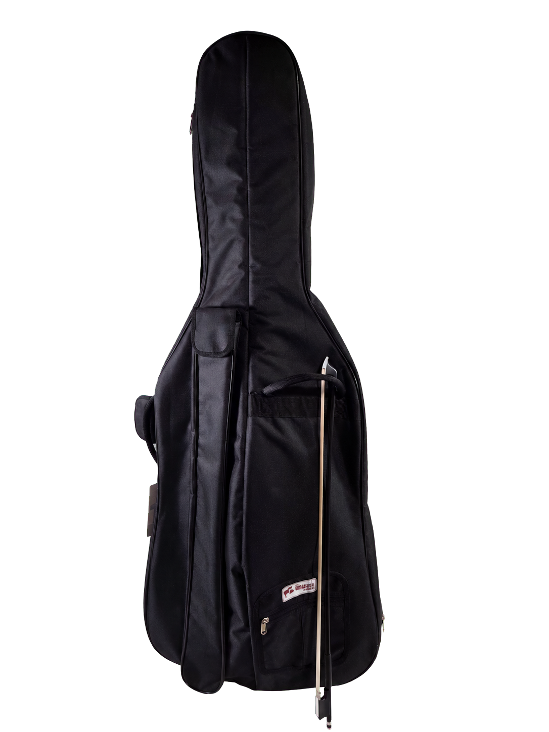 Cedar Music CDCLO44OFT 4/4 Cello with French Bridge, Bow, and Gig Bag