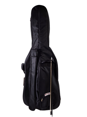 Cedar Music CDCLO44OFT 4/4 Cello with French Bridge, Bow, and Gig Bag