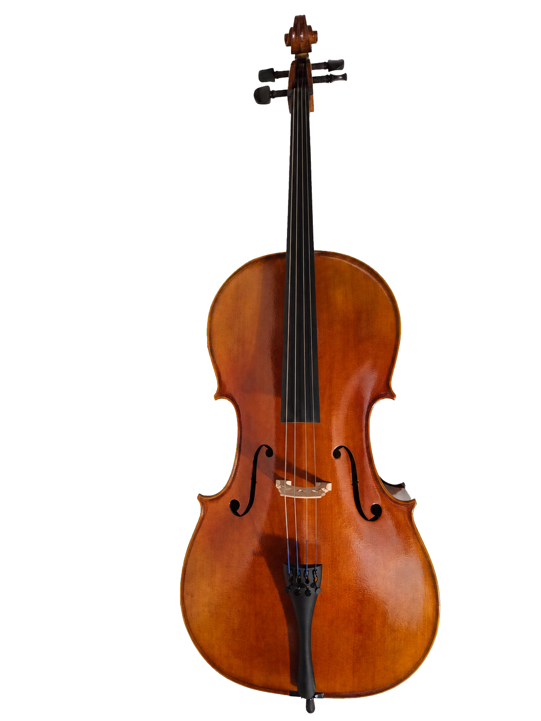 Cedar Music CDCLO44OFT 4/4 Cello with French Bridge, Bow, and Gig Bag