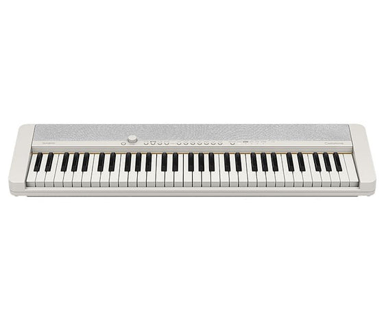 CASIO CTS1WE 61 Piano-Style Key Portable Keyboard (White)
