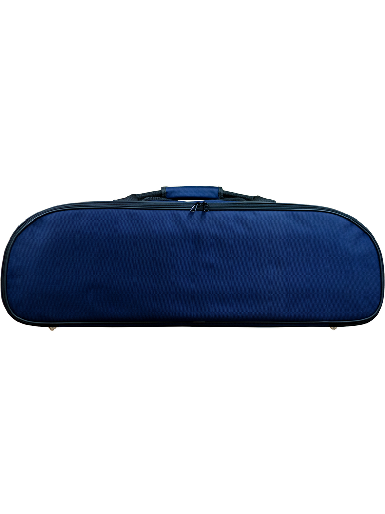 Maple Leaf CVN4100BLPL 4/4 Violin Pressurized Foam Case, Navy Exterior/Black & Navy Interior