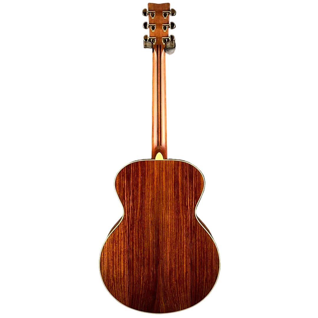 YAMAHA LJ6RDTHB AIMM Exclusive Grand Auditorium A/E Guitar, Solid Engelmann Spruce Top, A.R.E. Rosewood B&S, Dark Tint, Hard Bag Included