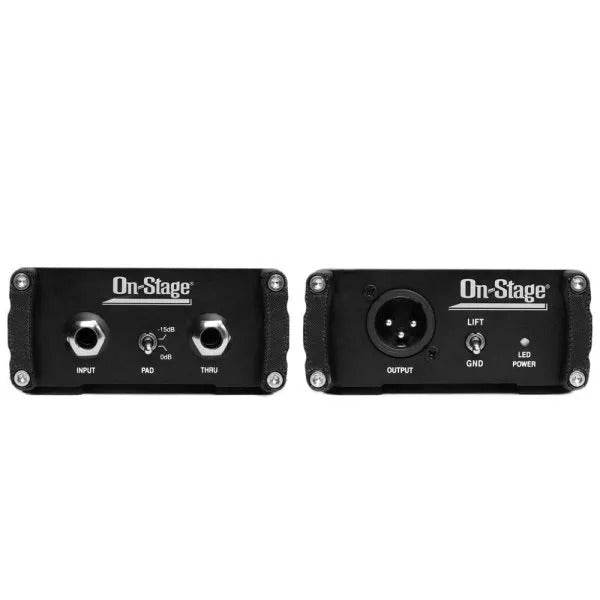 ON STAGE DB1000 Active DI Box - Ray's Midbell Music