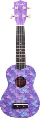 Amahi DDUK12 Mermaid Soprano Uke w/ Bag