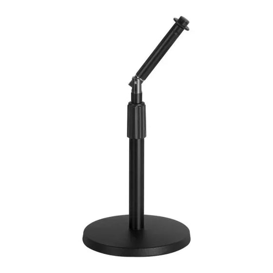 ON STAGE DS8200 Adjustable Desktop Mic Stand w/ Rocker-Lug