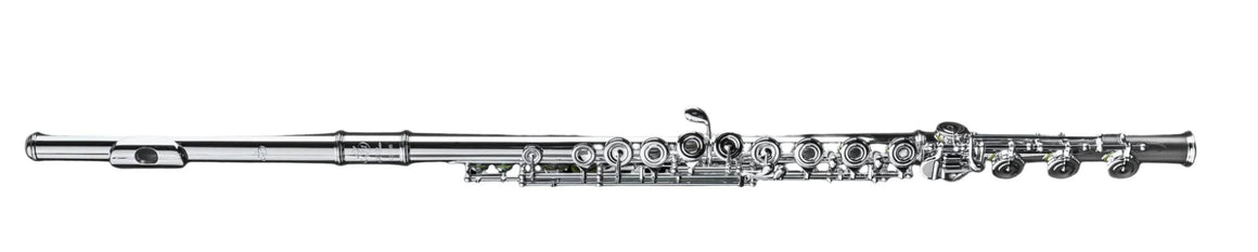 Di Zhao DZ801BEFC#D#10KGR Professional Flute, Split E, C# Trill, D# Roller, 10K Gold Riser - Ray's Midbell Music