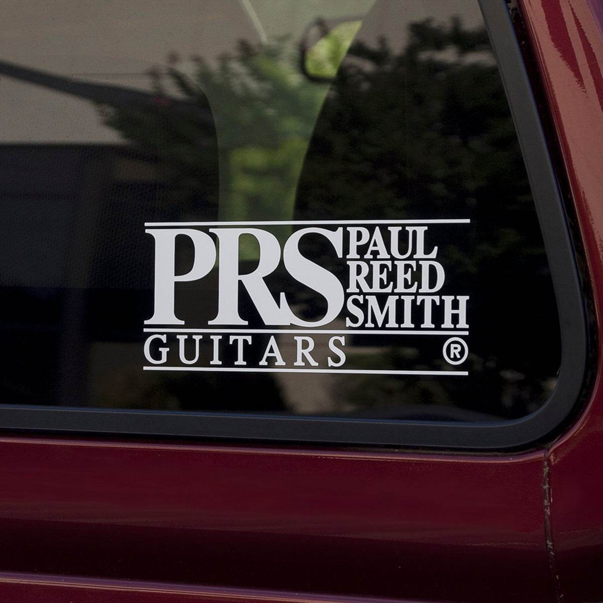 PRS 100165004002 Block Logo Window Decal - Ray's Midbell Music