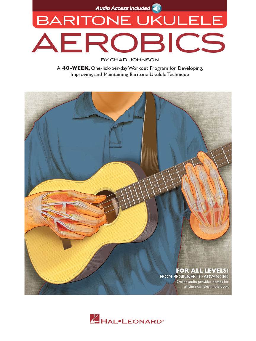 HAL LEONARD 00150026 Baritone Ukulele Aerobics - For All Levels: From Beginner to Advanced - Ray's Midbell Music