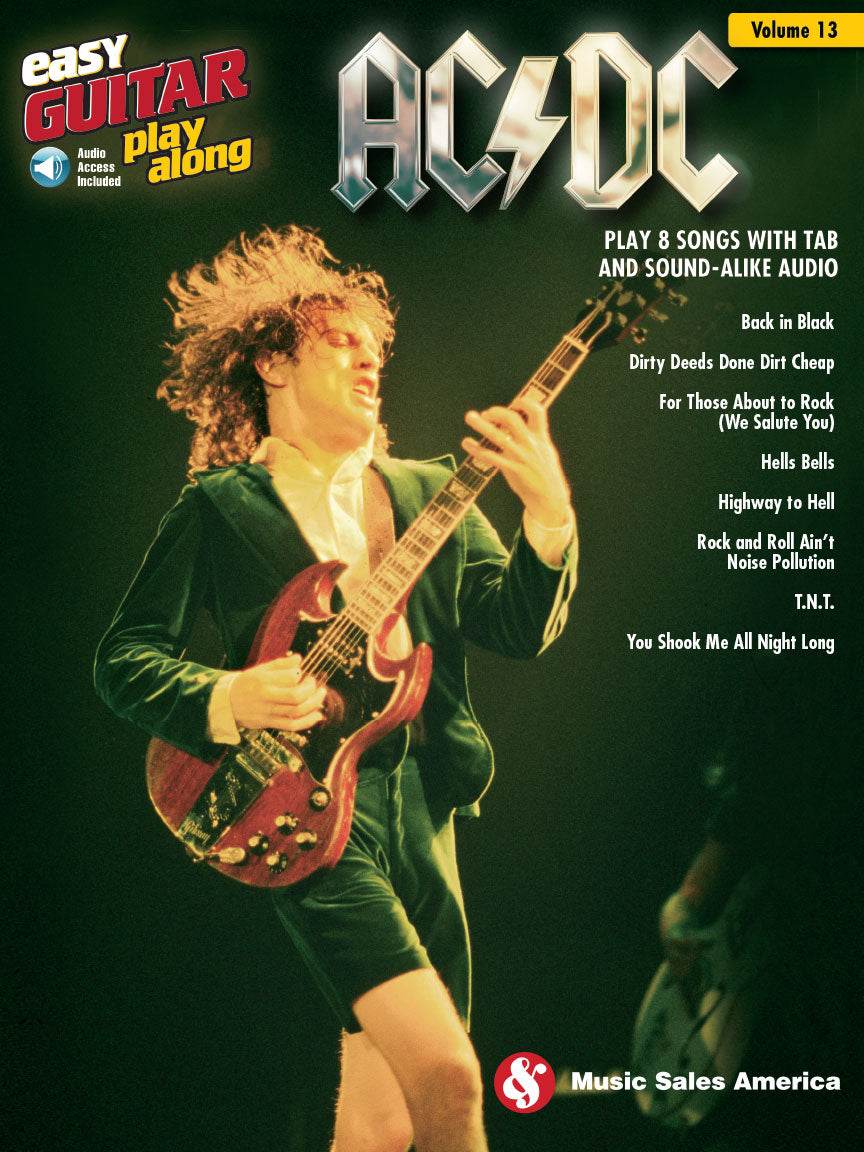HAL LEONARD 14042895 AC/DC - Easy Guitar Play-Along Volume 13 - Ray's Midbell Music