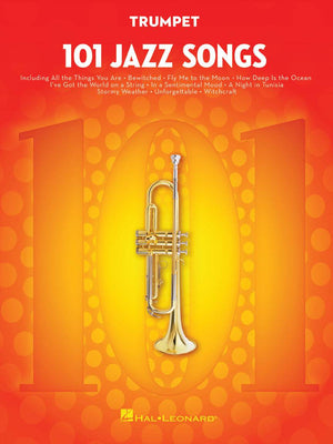 HAL LEONARD 00146368 101 Jazz Songs for Trumpet - Ray's Midbell Music