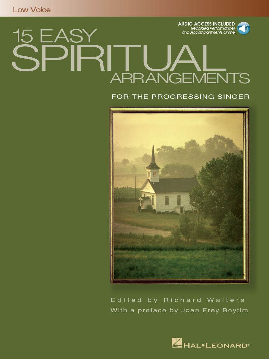 HAL LEONARD HL00000392 15 Easy Spiritual Arrangements - Ray's Midbell Music