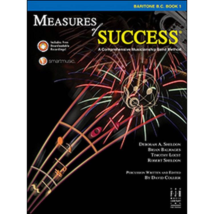 FJH PUBLISHER BB208BBC Measures of Success Baritone BC Bk 1 - Ray's Midbell Music
