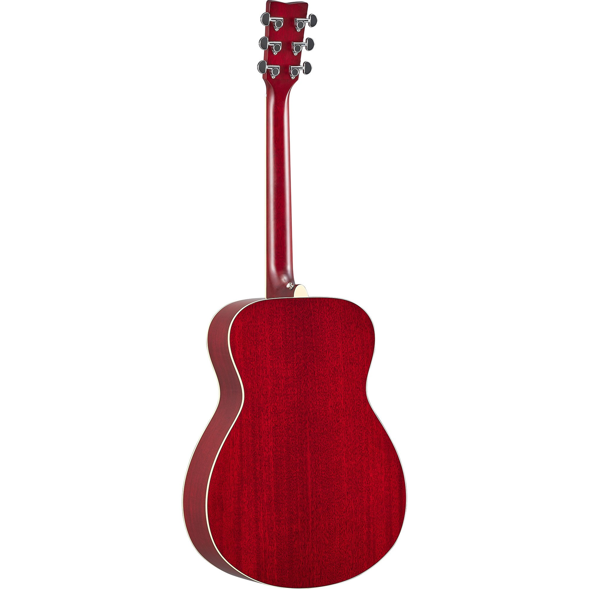 YAMAHA FS-TA RR FS TransAcoustic, Concert-Style Body, Solid Sitka Spruce Top, Mahogany B&S, Ruby Red
