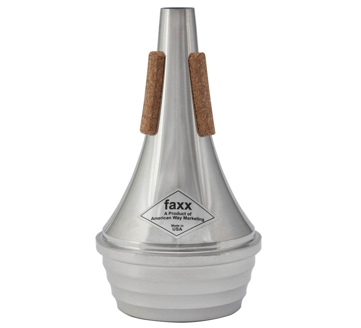 FAXX FTM101 Trumpet Straight Mute, Aluminum - Ray's Midbell Music