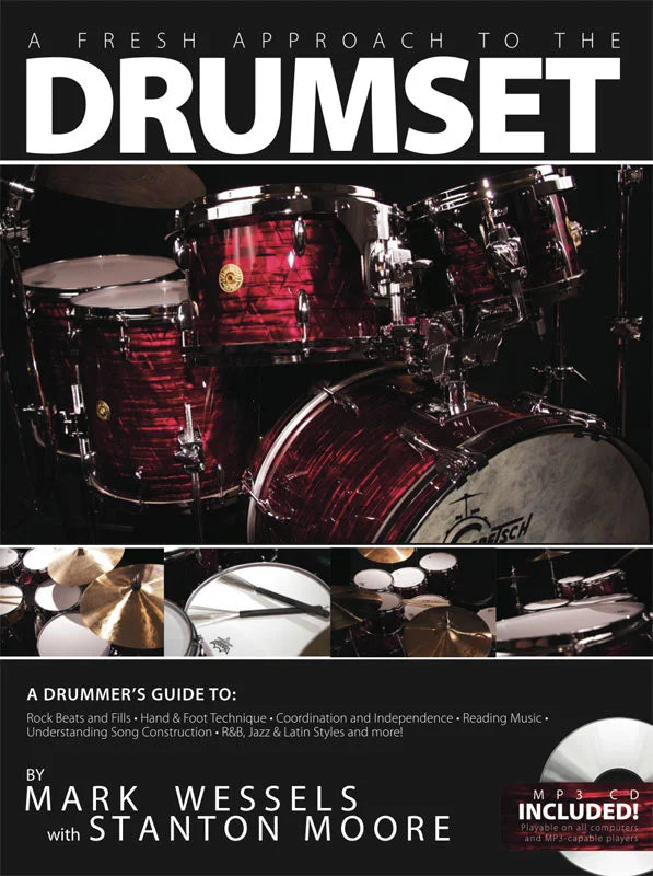 WESSELS PUBLIS FATDS Fresh Approach to the Drum Set Method Book