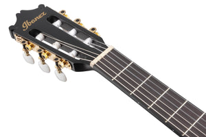 Ibanez GA5MHTCEWK Single Cut Classical A/E Guitar (Weathered Black) - Ray's Midbell Music