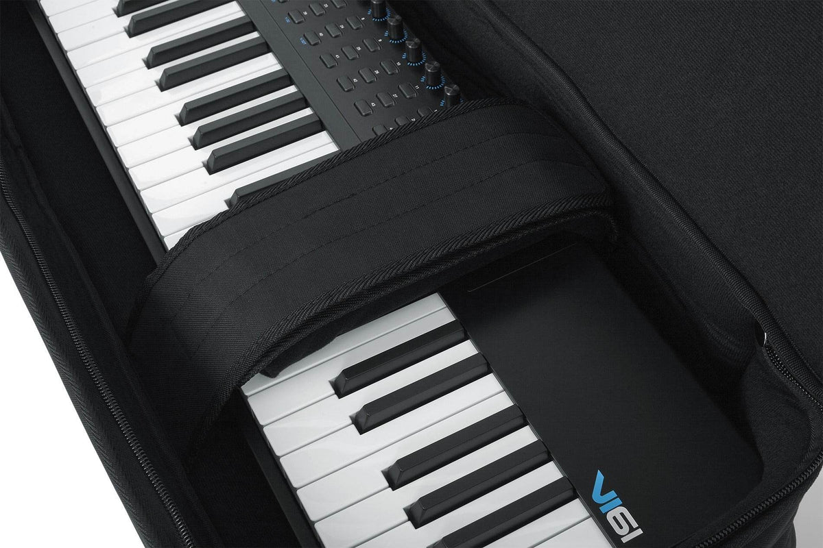 GATOR CASES GKB61 Gig Bag for 61 Note Keyboards - Ray's Midbell Music