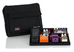 GATOR CASES GPTBLACK Wood Pedal Board w/ Black Nylon Carry Bag