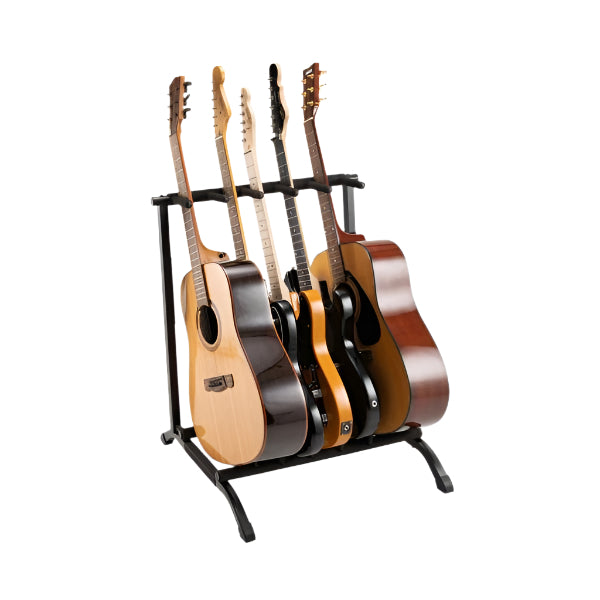 ON STAGE GS7561 5-space Foldable Multi Guitar Rack