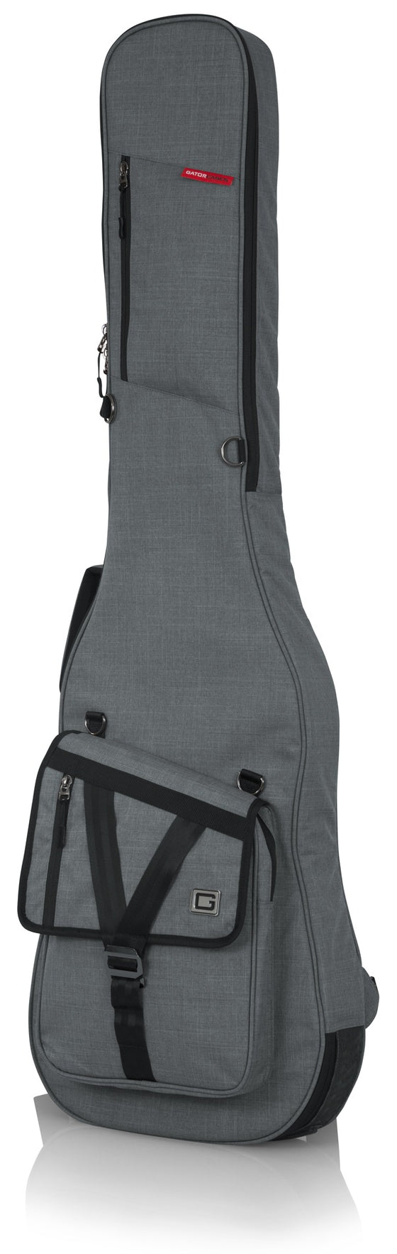 GATOR CASES GTBASSGRY Transit Series Bass Guitar Gig Bag (Grey)