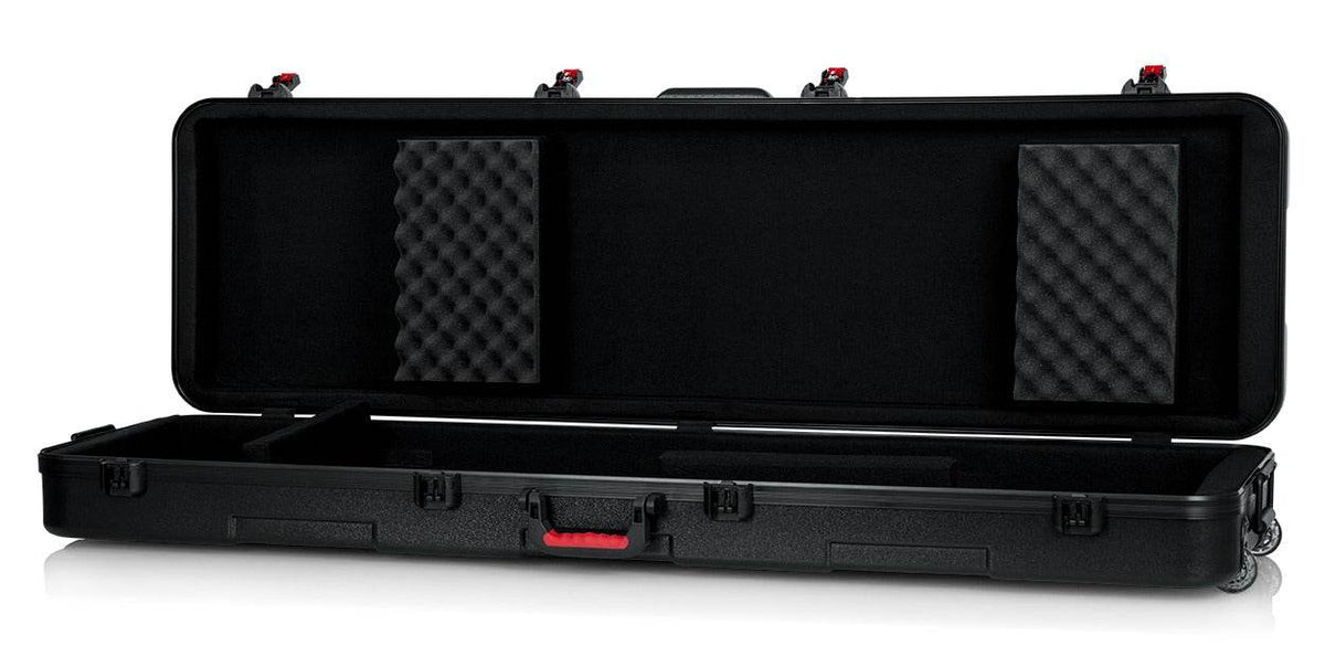 GATOR CASES GTSAKEY88SLXL TSA Series ATA Molded Keyboard Case w/ Wheels for Slim Extra Long 88-note Keyboards - Ray's Midbell Music