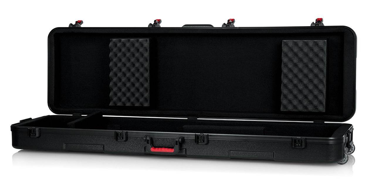 GATOR CASES GTSAKEY88SLXL TSA Series ATA Molded Keyboard Case w/ Wheels for Slim Extra Long 88-note Keyboards - Ray's Midbell Music