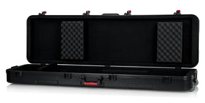 GATOR CASES GTSAKEY88SLXL TSA Series ATA Molded Keyboard Case w/ Wheels for Slim Extra Long 88-note Keyboards - Ray's Midbell Music