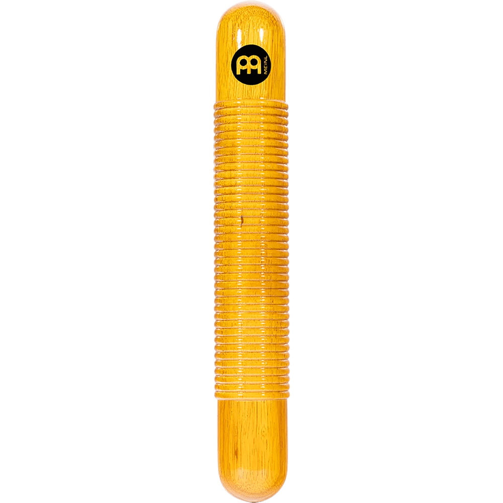 MEINL PERCUSSN GU1AM Wood Güiro, Amber - Ray's Midbell Music
