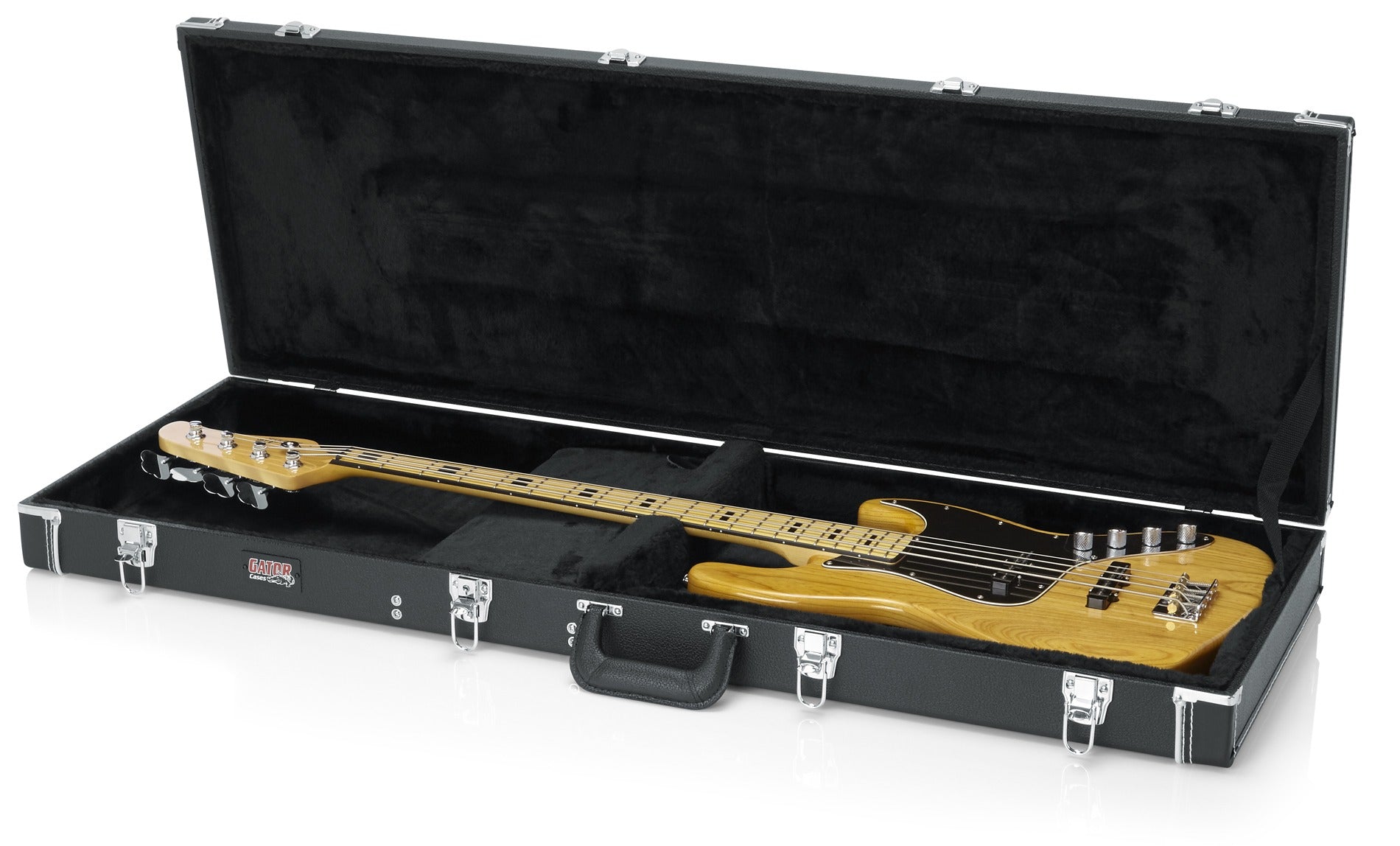 GATOR CASES GWBASS Deluxe Laminated Wood Bass Guitar Case