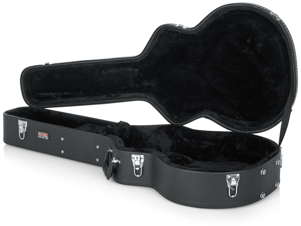 GATOR CASES GWJUMBO Jumbo Acoustic Guitar Deluxe Wood Case