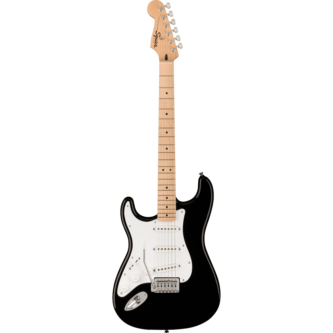 FENDER 0373162506 Squier Left Handed Electric Guitar (Black)