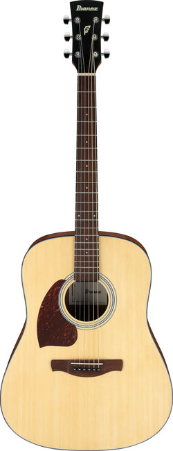 IBANEZ PF50LOPN PF Series Lefty Dreadnought A/E Guitar (Open Pore Natural)