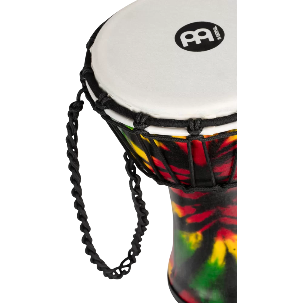 MEINL PERCUSSN JRDTD 7" Jr. Djembe, Tie Dye