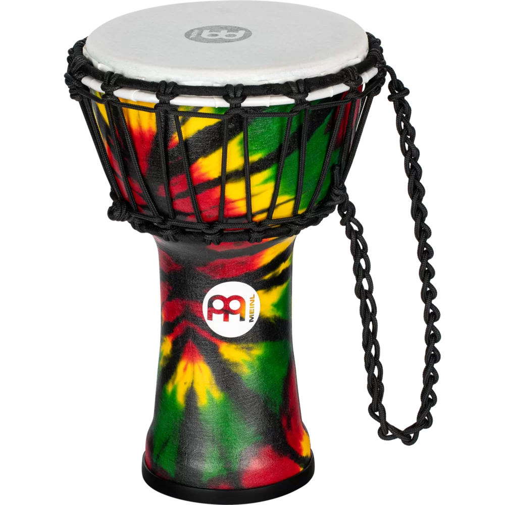 MEINL PERCUSSN JRDTD 7" Jr. Djembe, Tie Dye