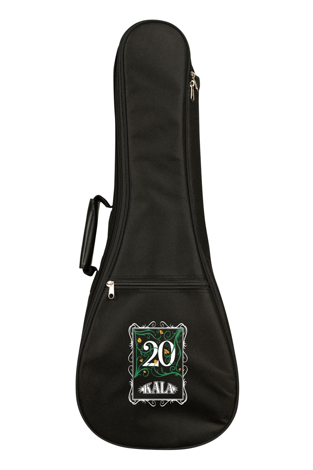 Kala KA20THSQSTWBAG 20th Anniversary Solid Spruce Top Quilted Sapele Tenor Ukulele with Bag